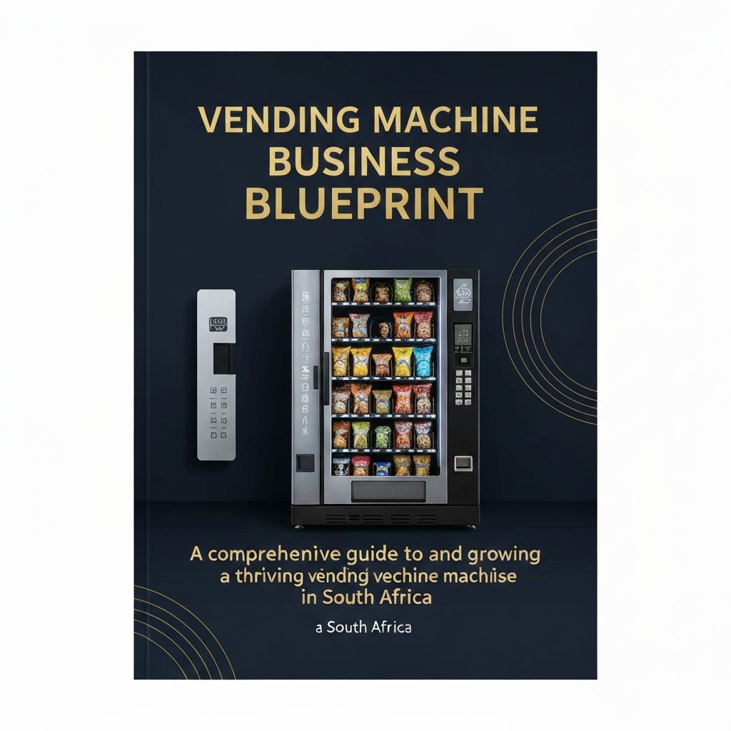 Vending Machine Business Blueprint eBook cover